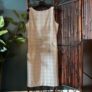 Plaid Women’s Dress With Pockets